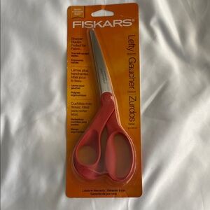 Left-Handed Scissors - Red